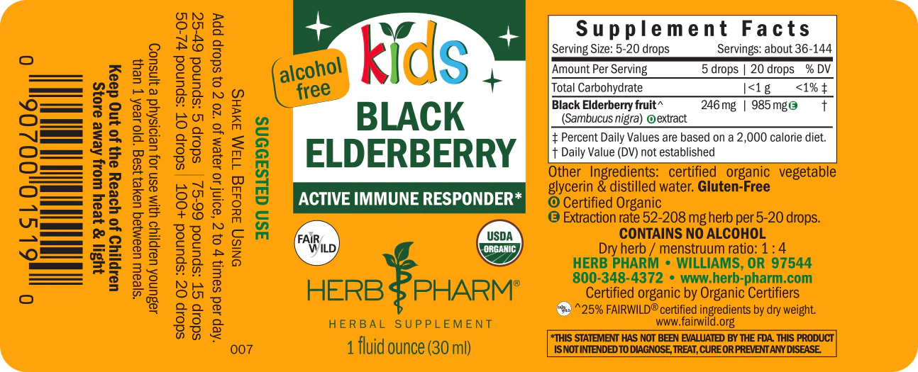 Kids Black Elderberry - Image 3