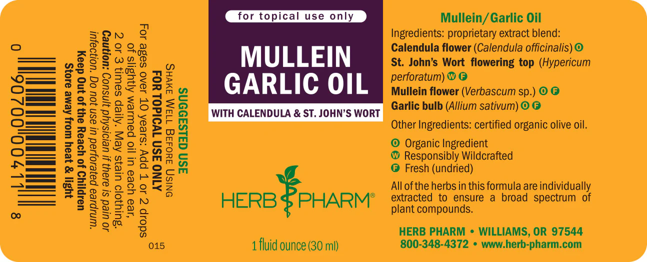 Mullein Garlic Oil - Image 2