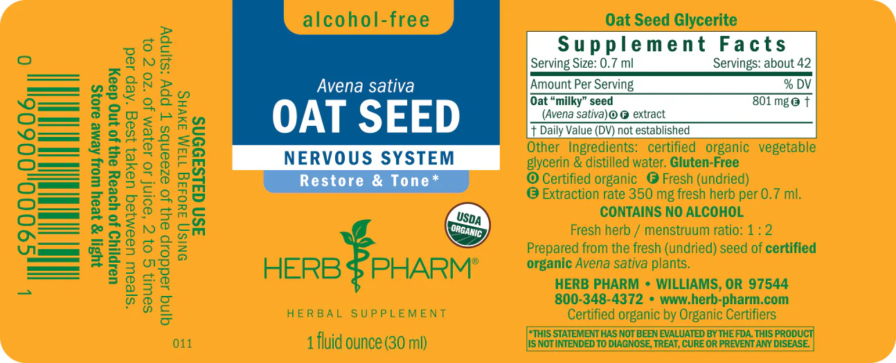 Oat Seed, Alcohol-Free - Image 3