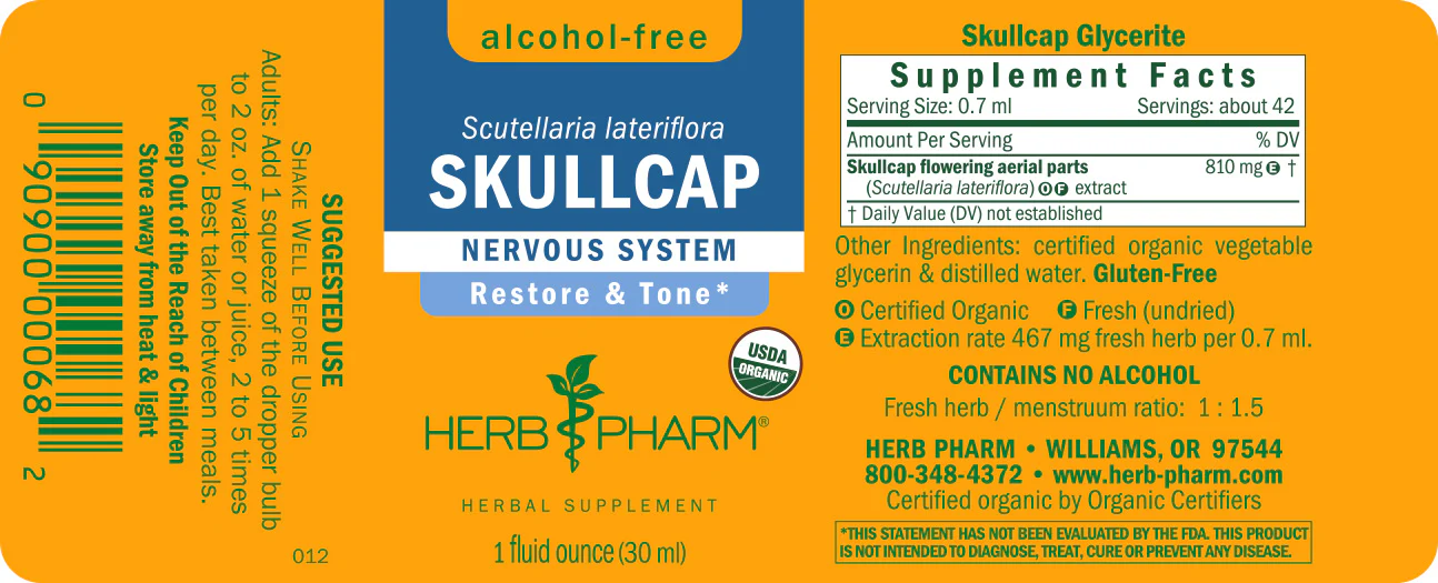 Skullcap, Alcohol-Free - Image 3