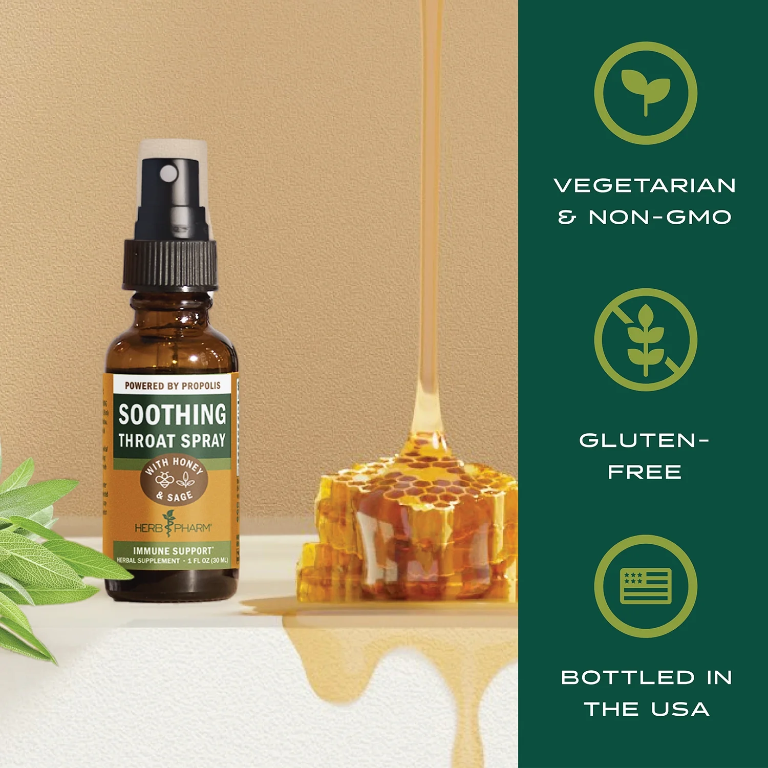 Soothing Throat Spray: Honey Sage - Image 5